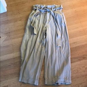 Sz 6 Anthropologie Wide leg pants